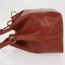 LOUIS VUITTON Epi Petit Noe Shoulder Bag Kenya Brown M44103 LV Auth BA8590-4