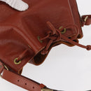 LOUIS VUITTON Epi Petit Noe Shoulder Bag Kenya Brown M44103 LV Auth BA8590-6