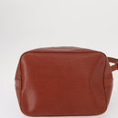 LOUIS VUITTON Epi Petit Noe Shoulder Bag Kenya Brown M44103 LV Auth BA8590-5
