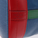 LOUIS VUITTON Epi Tricolor Noe Shoulder Bag Blue Red Green M44082 LV Auth BA8591-17