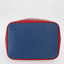 LOUIS VUITTON Epi Tricolor Noe Shoulder Bag Blue Red Green M44082 LV Auth BA8591-5