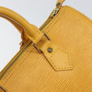 LOUIS VUITTON Epi Speedy 25 Hand Bag Tassili Yellow M43019 LV Auth BA8593-17