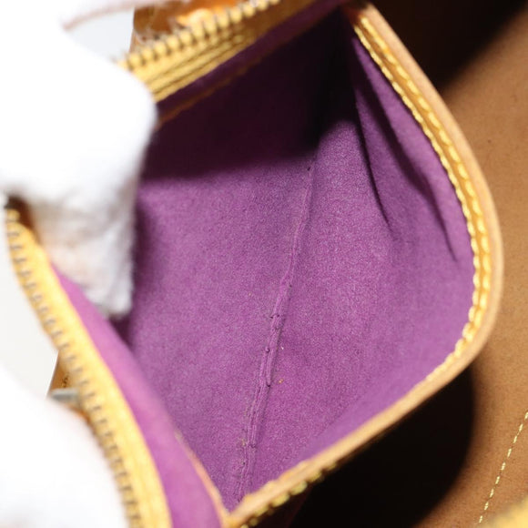 LOUIS VUITTON Epi Speedy 25 Hand Bag Tassili Yellow M43019 LV Auth BA8593