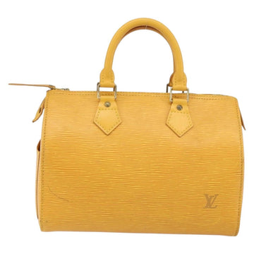 LOUIS VUITTON Epi Speedy 25 Hand Bag Tassili Yellow M43019 LV Auth BA8593 - 0