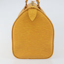 LOUIS VUITTON Epi Speedy 25 Hand Bag Tassili Yellow M43019 LV Auth BA8593-3