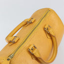 LOUIS VUITTON Epi Speedy 25 Hand Bag Tassili Yellow M43019 LV Auth BA8593-6