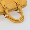 LOUIS VUITTON Epi Speedy 25 Hand Bag Tassili Yellow M43019 LV Auth BA8593-7