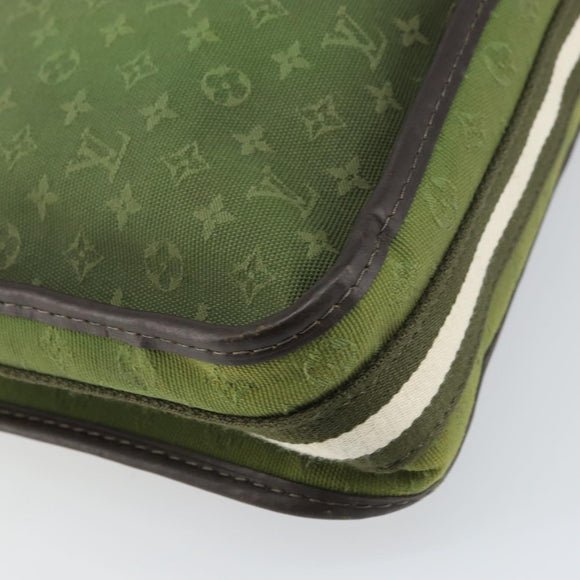 LOUIS VUITTON Monogram Mini Besace Mary Kate Bag TST Khaki M92322 LV Auth BA8594