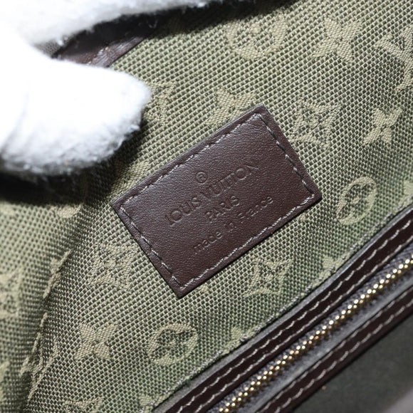 LOUIS VUITTON Monogram Mini Besace Mary Kate Bag TST Khaki M92322 LV Auth BA8594