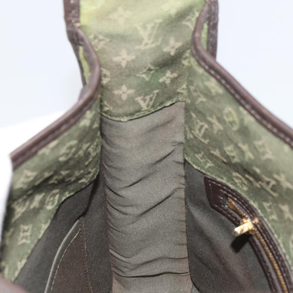 LOUIS VUITTON Monogram Mini Besace Mary Kate Bag TST Khaki M92322 LV Auth BA8594