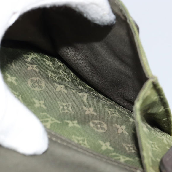 LOUIS VUITTON Monogram Mini Besace Mary Kate Bag TST Khaki M92322 LV Auth BA8594