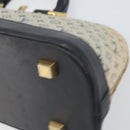 LOUIS VUITTON Monogram Mini Alma Ron Hand Bag Blue M92205 LV Auth BA8595-14