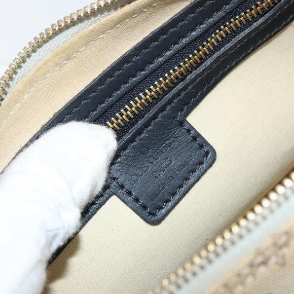 LOUIS VUITTON Monogram Mini Alma Ron Hand Bag Blue M92205 LV Auth BA8595