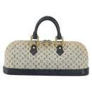 LOUIS VUITTON Monogram Mini Alma Ron Hand Bag Blue M92205 LV Auth BA8595-13