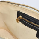 LOUIS VUITTON Monogram Mini Alma Ron Hand Bag Blue M92205 LV Auth BA8595-21