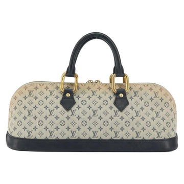 LOUIS VUITTON Monogram Mini Alma Ron Hand Bag Blue M92205 LV Auth BA8595 - 0