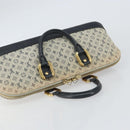 LOUIS VUITTON Monogram Mini Alma Ron Hand Bag Blue M92205 LV Auth BA8595-6