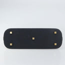 LOUIS VUITTON Monogram Mini Alma Ron Hand Bag Blue M92205 LV Auth BA8595-5