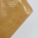 LOUIS VUITTON Monogram Vernis Reade PM Hand Bag Noisette M91334 LV Auth BA8596-8