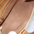 LOUIS VUITTON Monogram Vernis Reade PM Hand Bag Noisette M91334 LV Auth BA8596-11