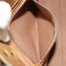 LOUIS VUITTON Monogram Vernis Reade PM Hand Bag Noisette M91334 LV Auth BA8596-23