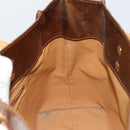 LOUIS VUITTON Monogram Vernis Reade PM Hand Bag Bronze M91146 LV Auth BA8597-20