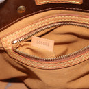 LOUIS VUITTON Monogram Vernis Reade PM Hand Bag Bronze M91146 LV Auth BA8597-12