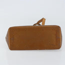 LOUIS VUITTON Monogram Vernis Reade PM Hand Bag Bronze M91146 LV Auth BA8597-5