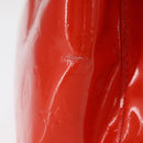 LOUIS VUITTON Monogram Vernis Reade PM Hand Bag Red Rouge M91088 LV Auth BA8598-4