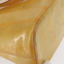 LOUIS VUITTON Monogram Vernis Houston Hand Bag Gris M91053 LV Auth BA8599-9