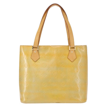 LOUIS VUITTON Monogram Vernis Houston Hand Bag Gris M91053 LV Auth BA8599 - 0