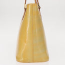 LOUIS VUITTON Monogram Vernis Houston Hand Bag Gris M91053 LV Auth BA8599-3