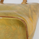 LOUIS VUITTON Monogram Vernis Houston Hand Bag Gris M91053 LV Auth BA8600-15