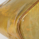 LOUIS VUITTON Monogram Vernis Houston Hand Bag Gris M91053 LV Auth BA8600-16