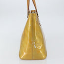LOUIS VUITTON Monogram Vernis Houston Hand Bag Gris M91053 LV Auth BA8600-4