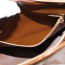 LOUIS VUITTON Monogram Vernis Houston Hand Bag Bronze M91122 LV Auth BA8601-22