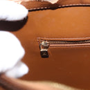 LOUIS VUITTON Monogram Vernis Houston Hand Bag Bronze M91122 LV Auth BA8602-22