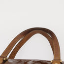 LOUIS VUITTON Monogram Vernis Houston Hand Bag Bronze M91122 LV Auth BA8602-14