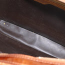 LOUIS VUITTON Monogram Vernis Van Damme Hand Bag Bronze M91125 LV Auth BA8606-10