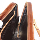 LOUIS VUITTON Monogram Vernis Van Damme Hand Bag Bronze M91125 LV Auth BA8606-20