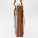 LOUIS VUITTON Monogram Vernis Van Damme Hand Bag Bronze M91125 LV Auth BA8606-3