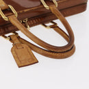 LOUIS VUITTON Monogram Vernis Van Damme Hand Bag Bronze M91125 LV Auth BA8606-7