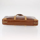 LOUIS VUITTON Monogram Vernis Van Damme Hand Bag Bronze M91125 LV Auth BA8606-5