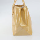 LOUIS VUITTON Vernis Wilshire PM Hand Bag Rose Flow Lantern M91642 Auth BA8608-3