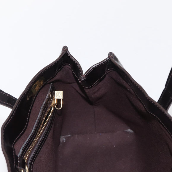 LOUIS VUITTON Monogram Vernis Wilshire PM Tasche Amarante M93641 LV Auth BA8609