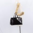 LOUIS VUITTON Monogram Vernis Wilshire PM Tasche Amarante M93641 LV Auth BA8609-23
