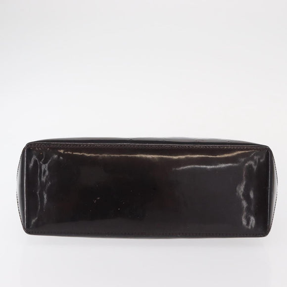 LOUIS VUITTON Monogram Vernis Wilshire PM Bag Amarante M93641 LV Auth BA8609