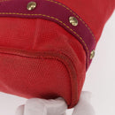 LOUIS VUITTON Antigua Cabas MM Tote Bag Red M40034 LV Auth BA8612-9