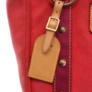 LOUIS VUITTON Antigua Cabas MM Tote Bag Red M40034 LV Auth BA8612-18