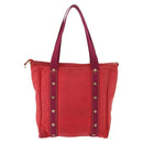 LOUIS VUITTON Antigua Cabas MM Tote Bag Red M40034 LV Auth BA8612-2